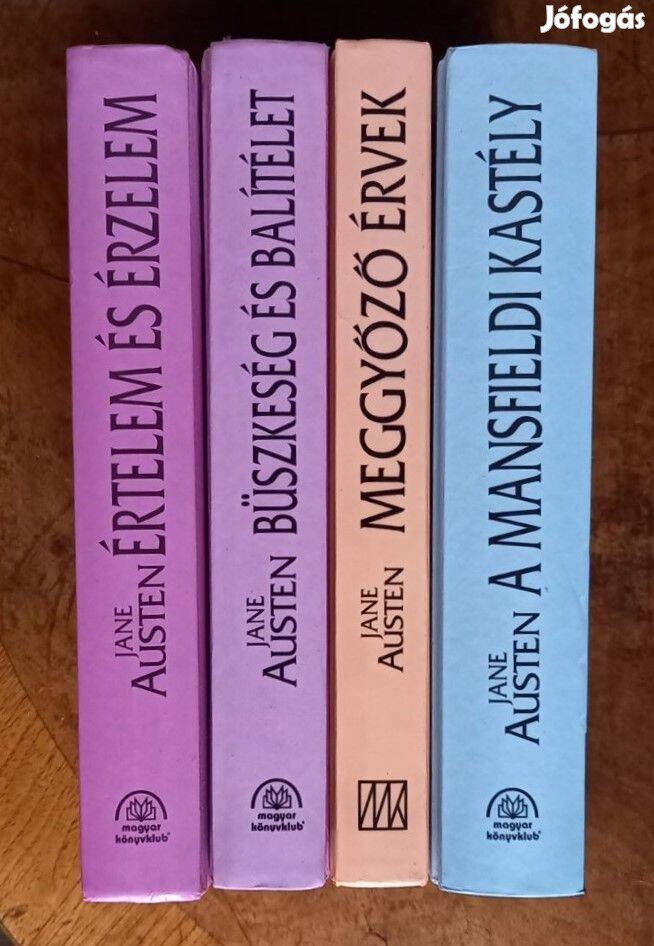 Jane Austen könyvek