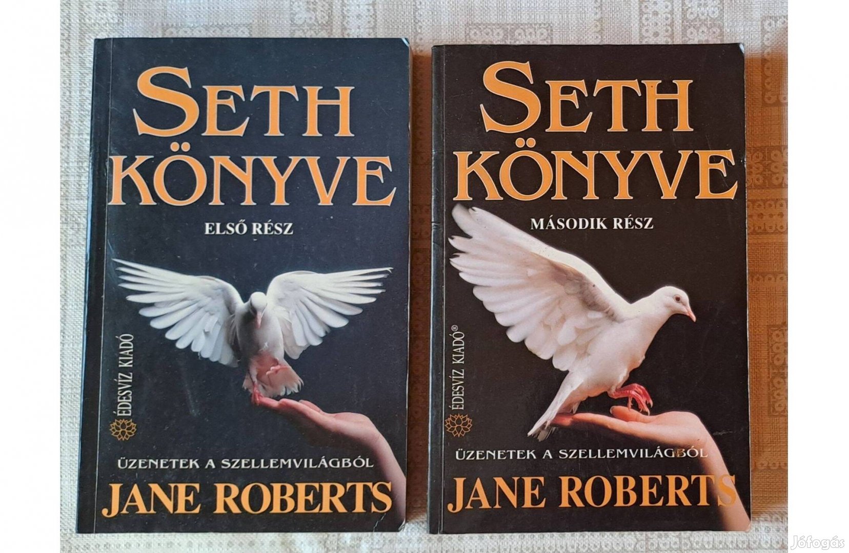Jane Roberts: Seth könyve első és második I - II rész jó állapotban