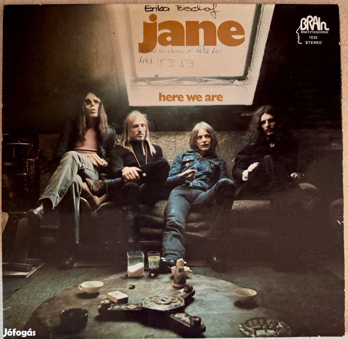 Jane prog rock vinyl 1973 bakelit lemez