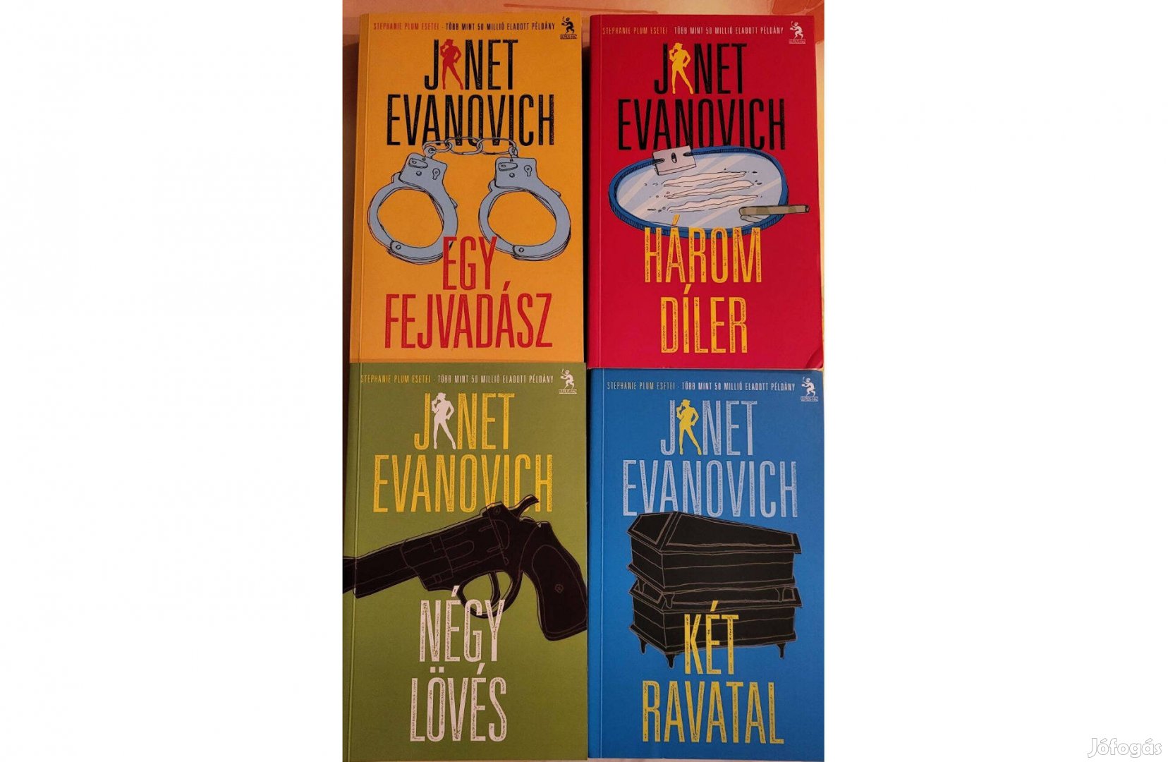 Janet Evanovich: A szingli fejvadász és 3 folytatása
