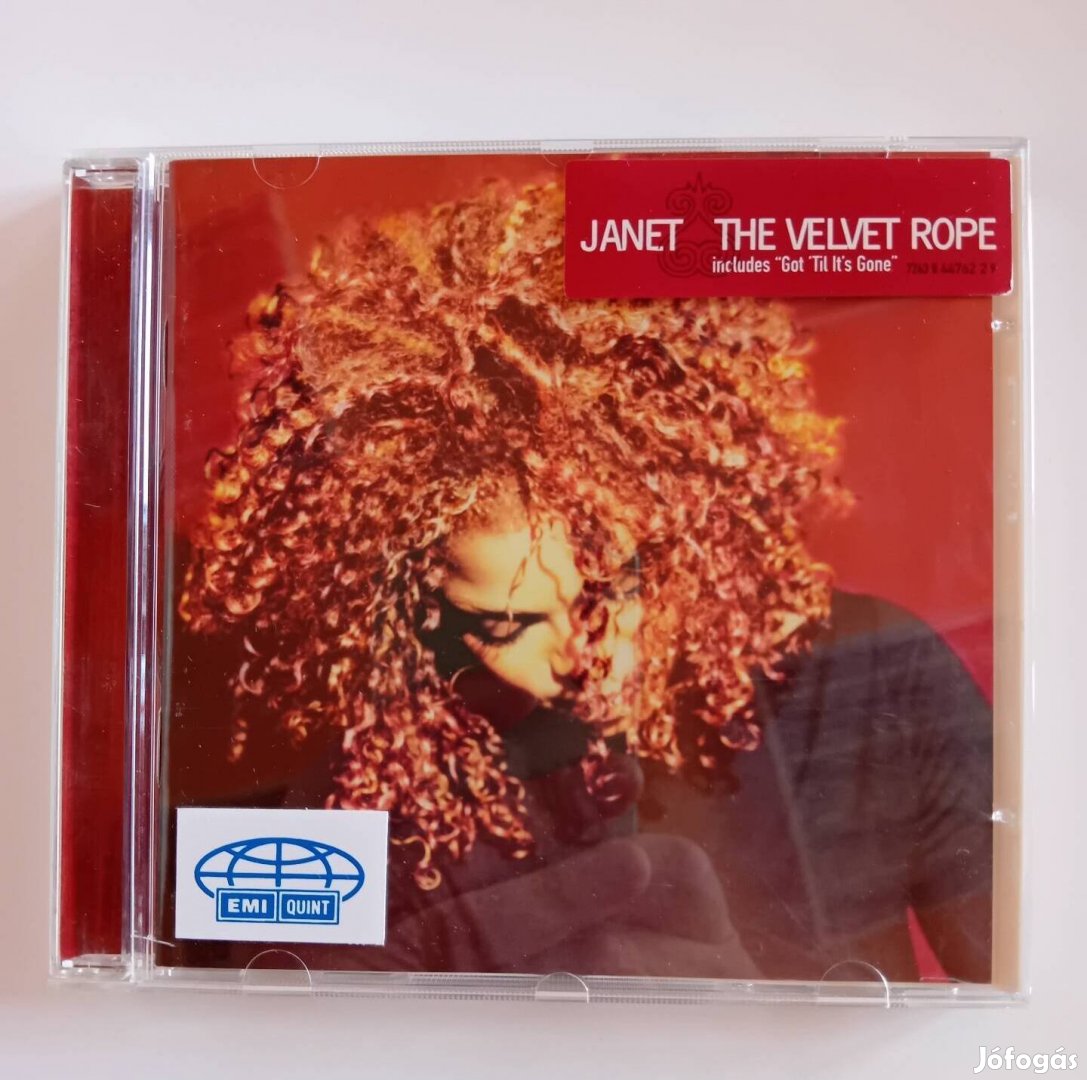 Janet Jackson-The velvet rope  CD lemez