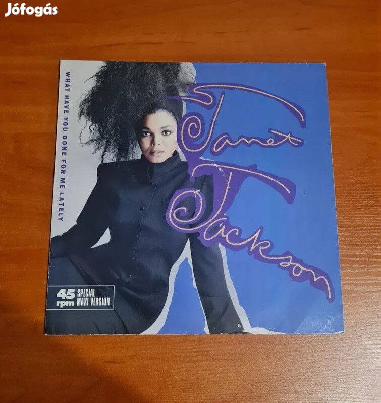 Janet Jackson What Have You Done For Me Lately; Maxi Single