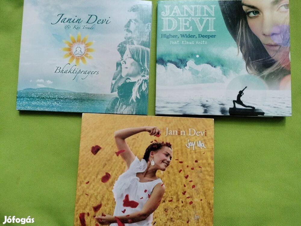 Janin Devi meditációs cd-k eladók