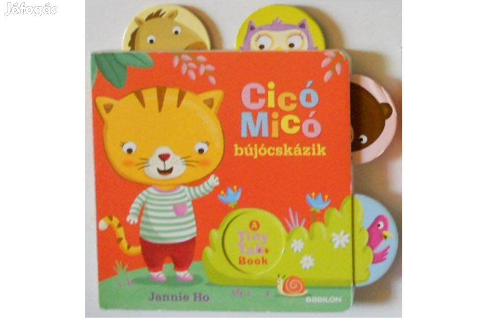 Jannie Ho - Cicó Micó bújócskázik Tili toli gyerekkönyv