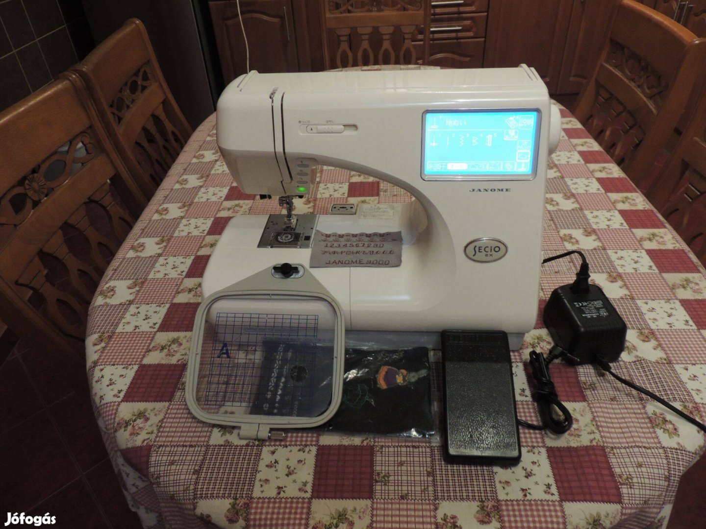 Janome Secio 9000 varrógép