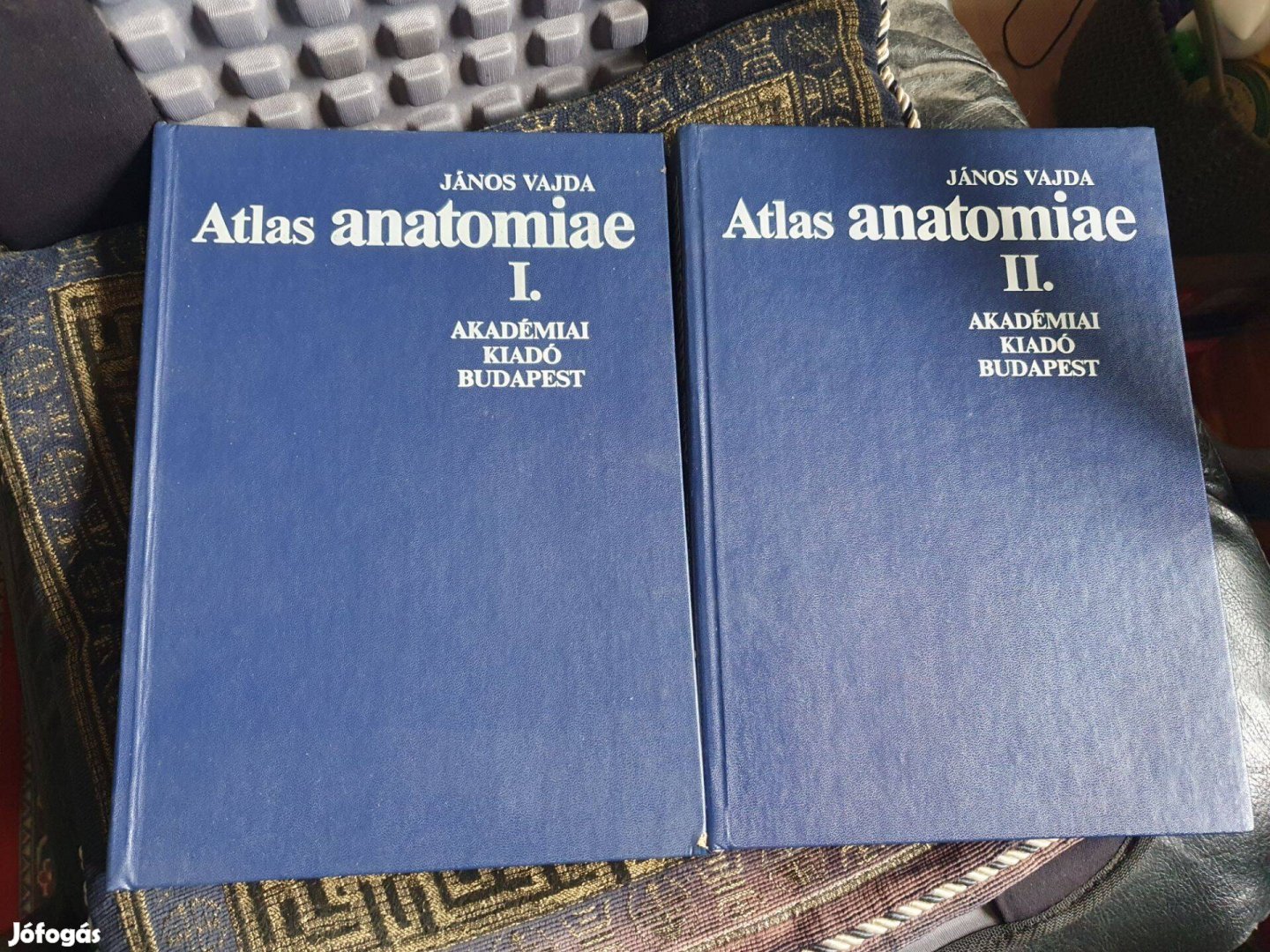 János Vajda: Atlas anatomiae I-II.-Anatómiai atlasz -orvosi szakkönyv