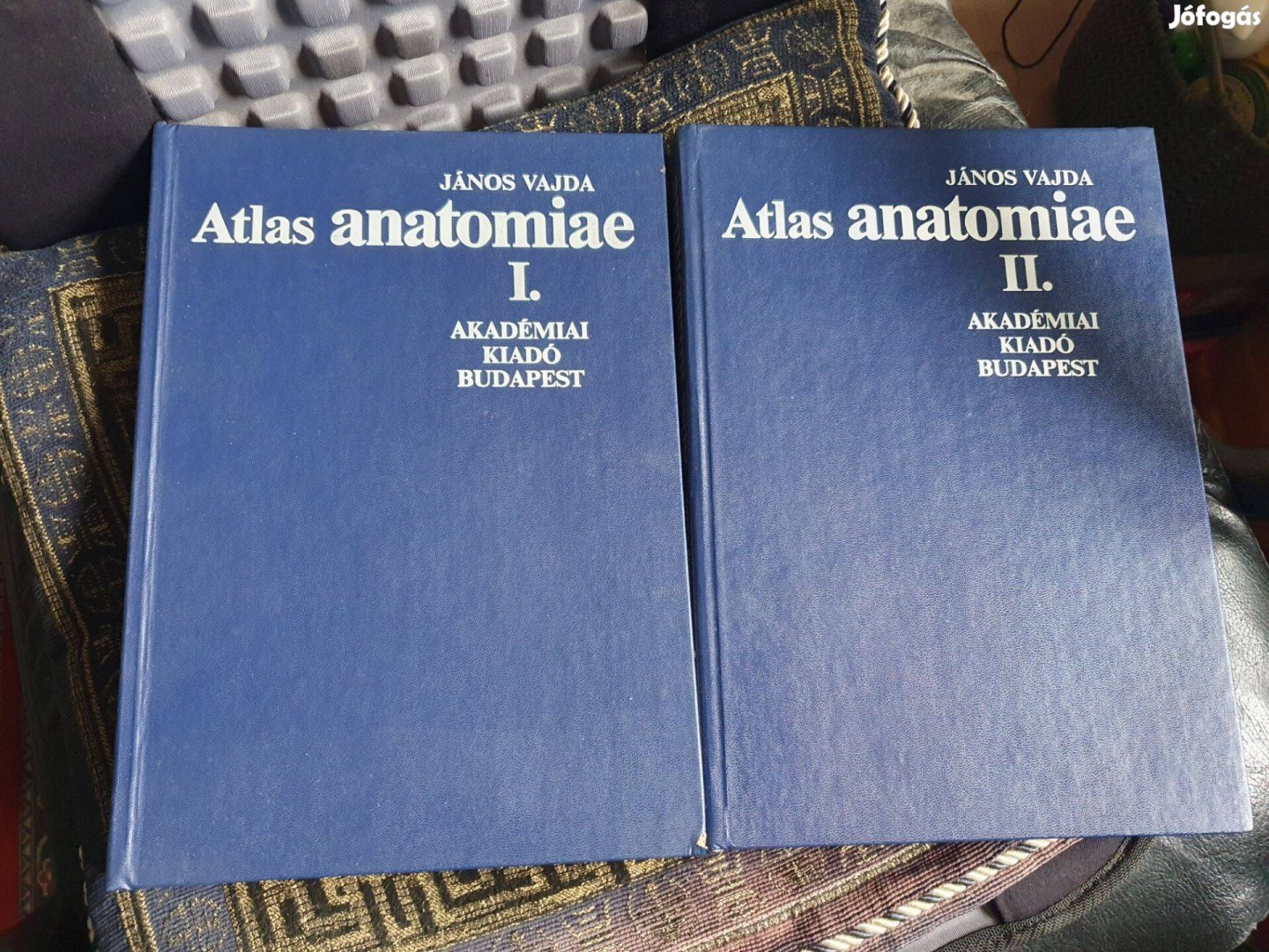 János Vajda: Atlas anatomiae I-II.-Anatómiai atlasz -orvosi szakkönyv