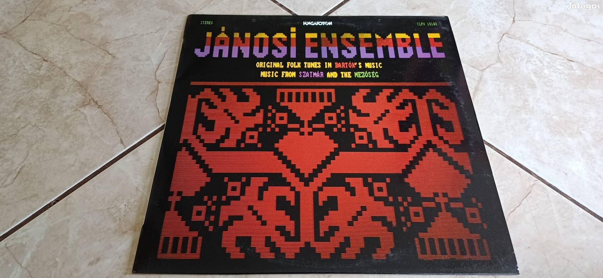 Jánosi Ensemble bakelit hanglemez