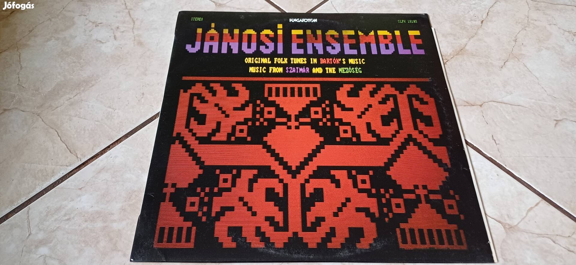 Jánosi Ensemble bakelit hanglemez