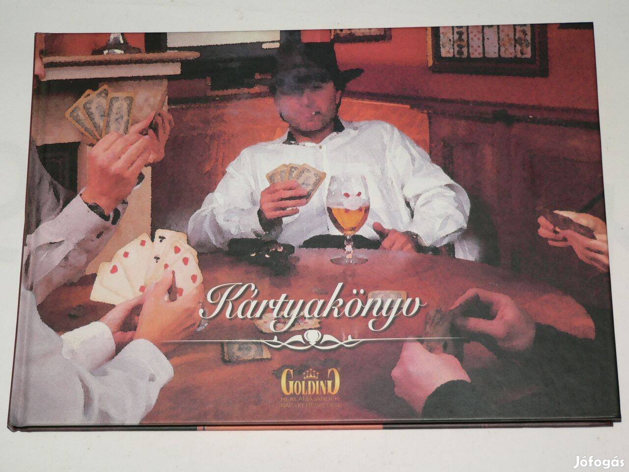 Jánoska Antal Kártyakönyv / könyv Golding Reklámajándék Kft. 2003
