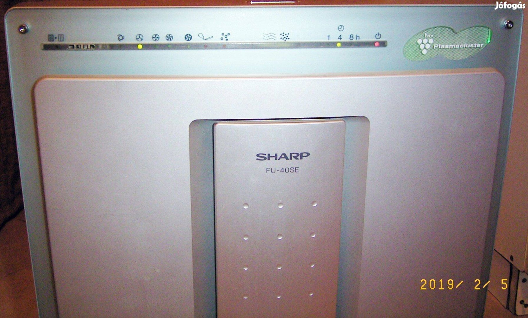 Japán gyártmányú Sharp FU-40SE távirányítható légtisztító eladó