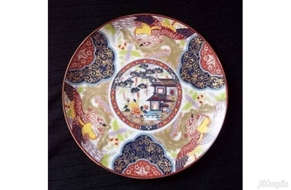 Japán porcelán tányér, tál Mizuko