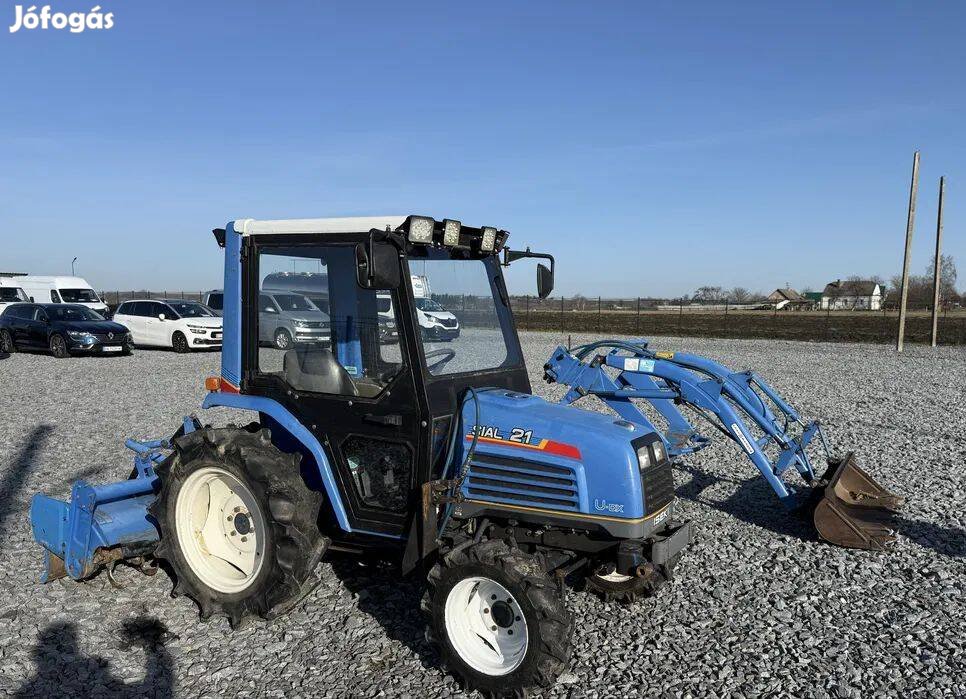 Japán traktor Iseki Sial 21 nem t-25+ kun elsőkerék hajtású