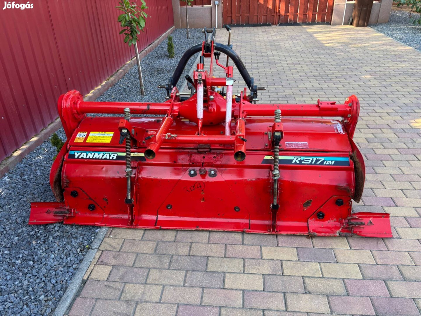 Japán traktor kistraktor Talajmaró rotátor 170-cm