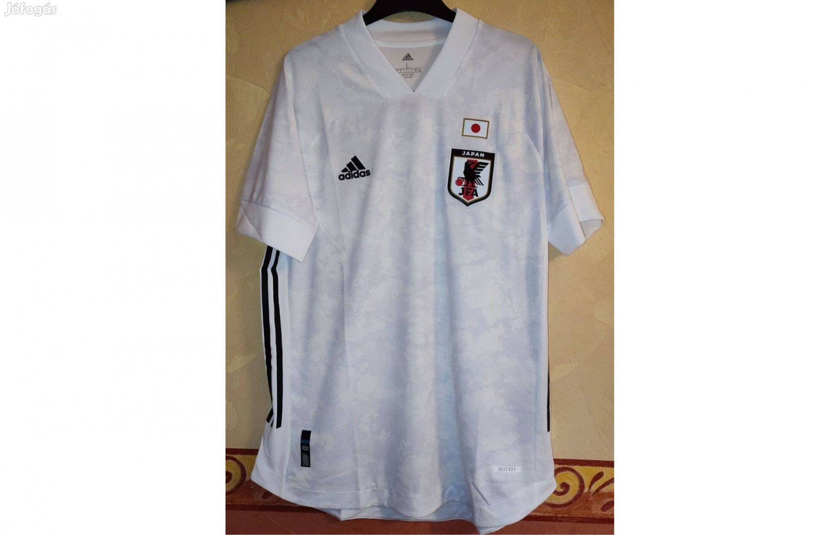 Japán válogatott fehér eredeti adidas 2020-21 mez (L)