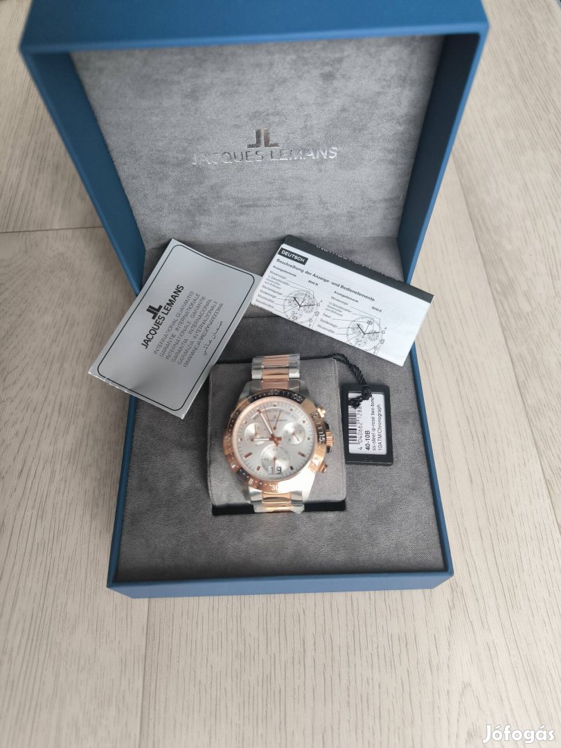 Jaques Lemans Limited Edition új férfi kvarcóra