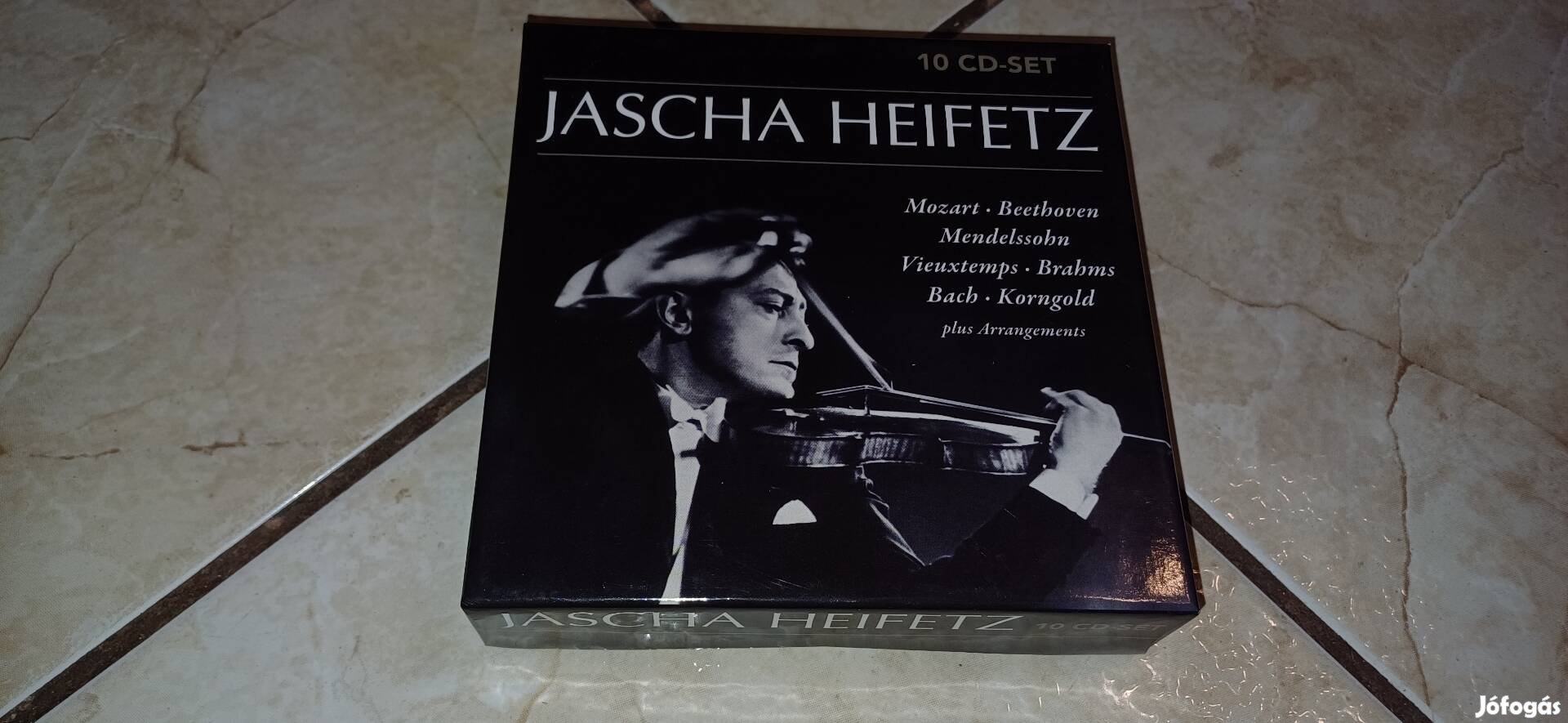 Jascha Heifetz 10db cd lemezek