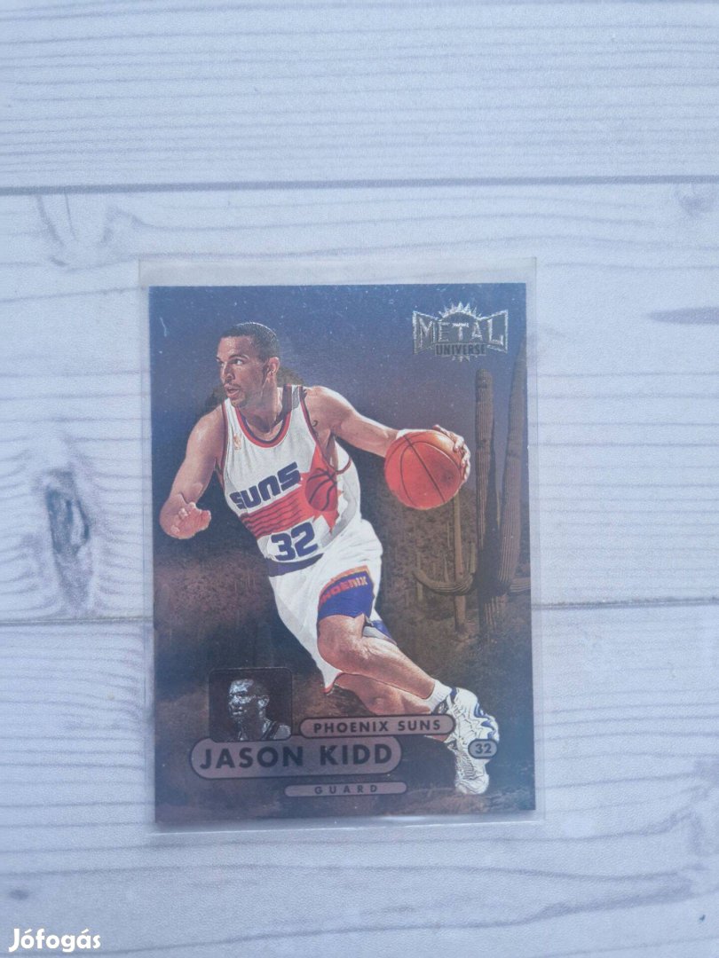 Jason Kidd Skybox Metal Universe 1997-98 47 kosaras kártya