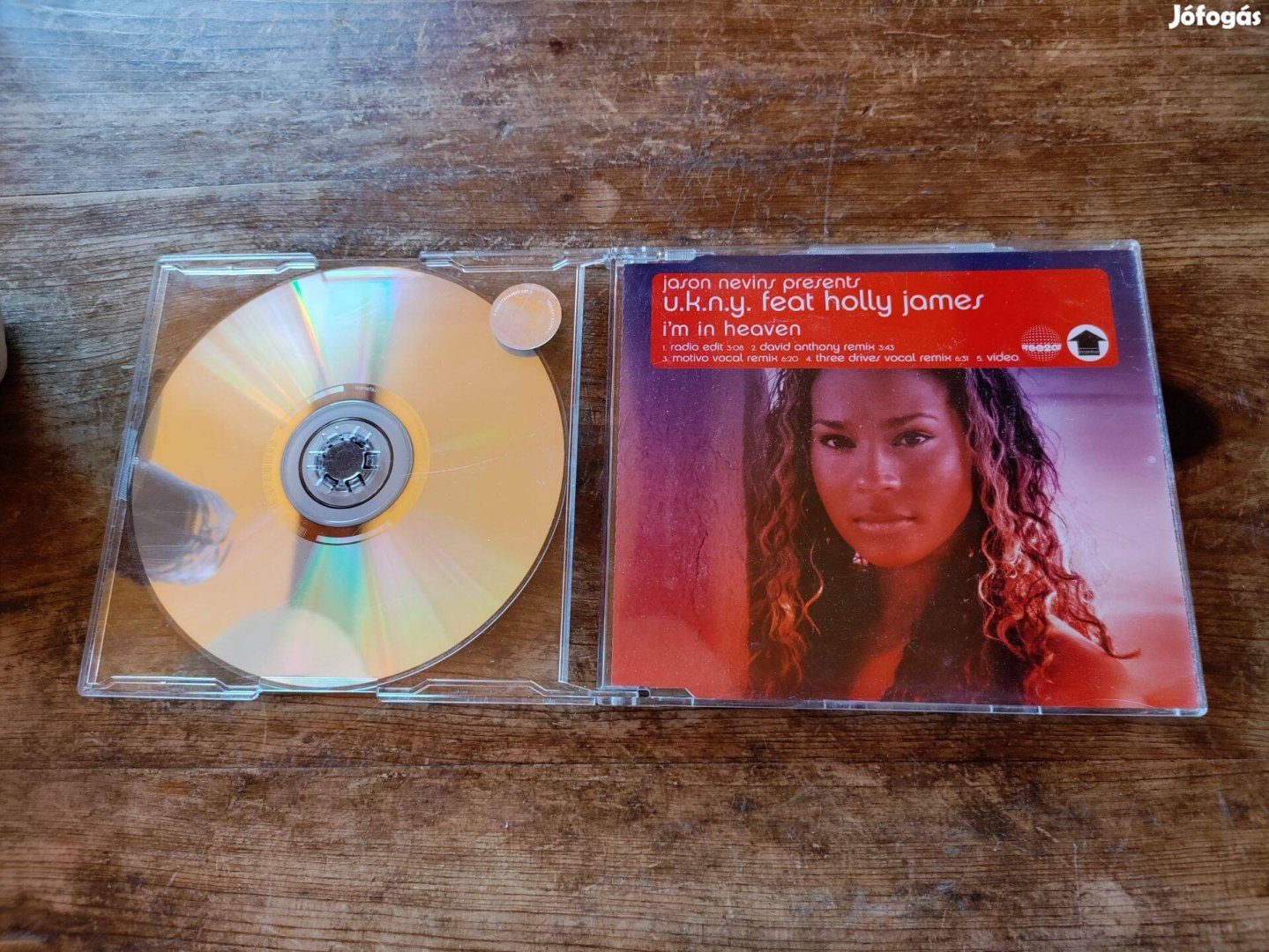 Jason Nevins Presents U.K.N.Y feat Holly James - I'm in Heaven maxi CD