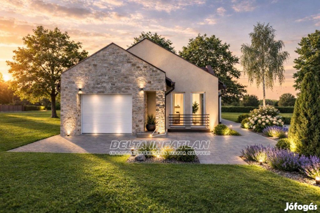 Jászberényben 128 m2-es, 3 szoba nappalis újépítésű önálló