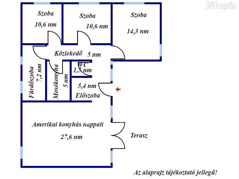 Jászberényi 87 nm-es ház eladó