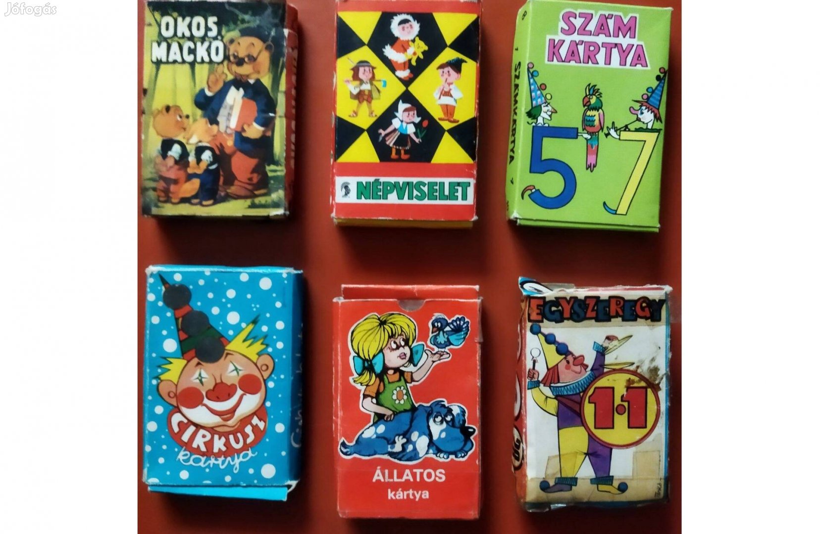 Játék Kártyák 80 Évekből