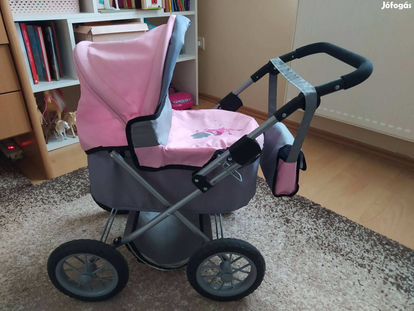 Játék babakocsi eladó + ajándék babaágy és babahordozó!