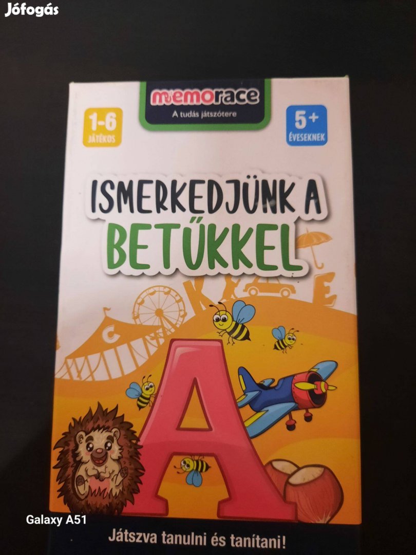 Játék eladó, ismerkedj a betűkkel