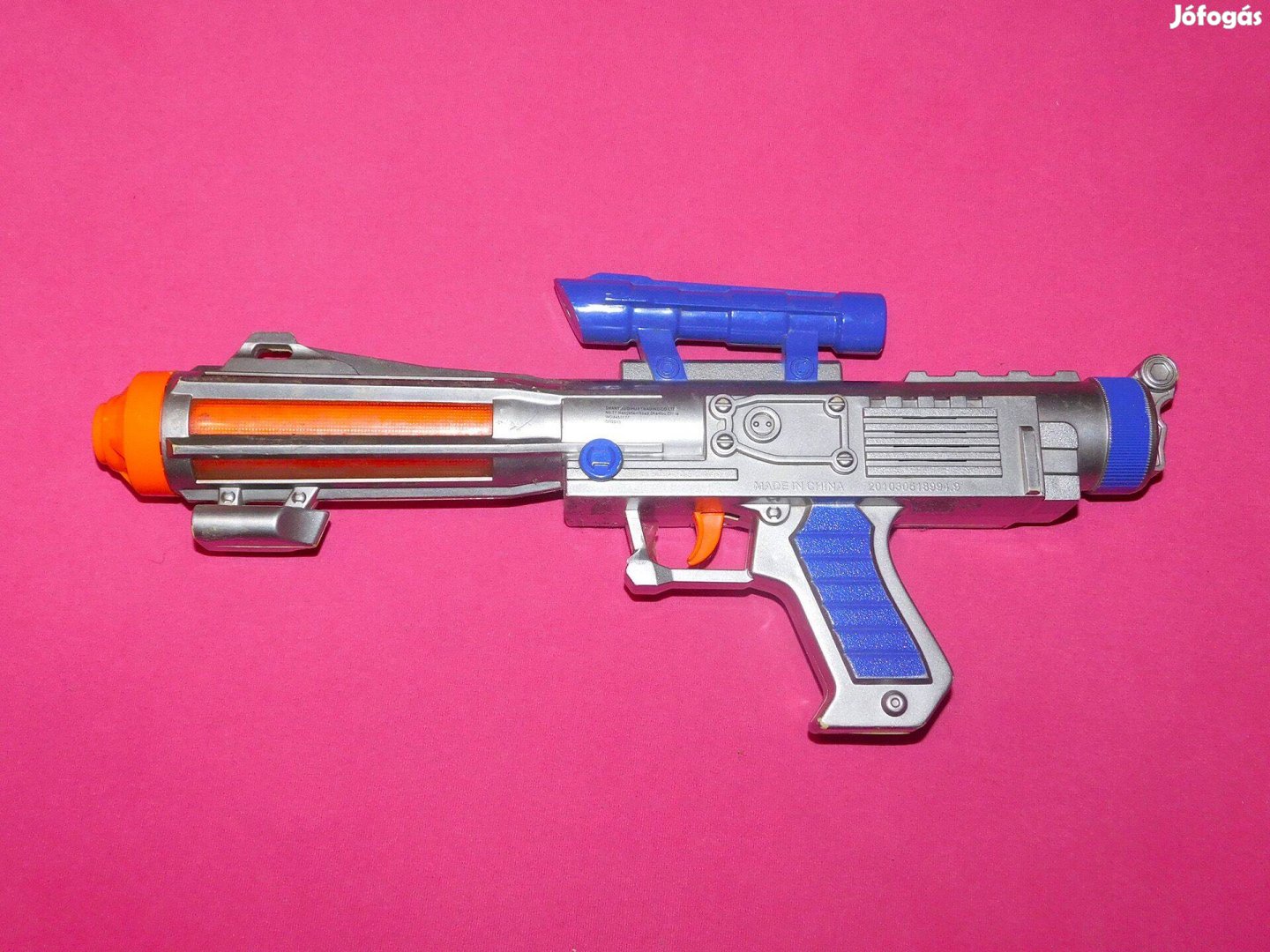 Játék fegyver, puska, pisztoly, hangot is ad, 40 cm