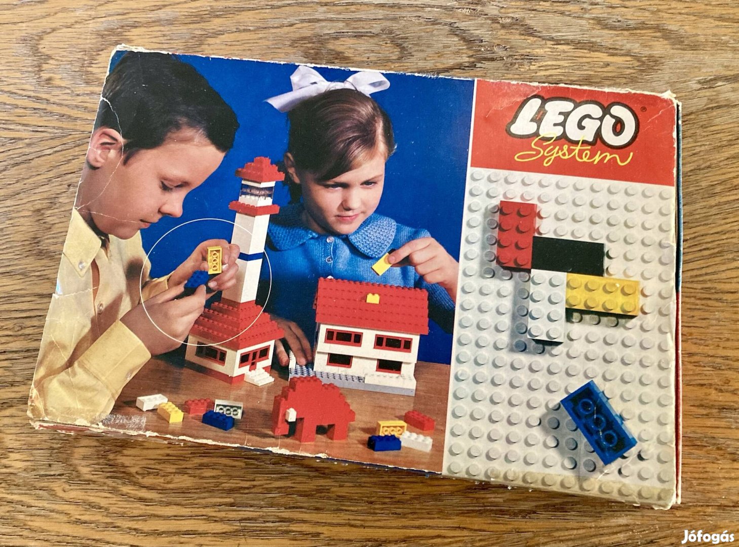 Játék ritkaság! Új, gyönyörű állapotú Lego System 030 készlet. 1965.