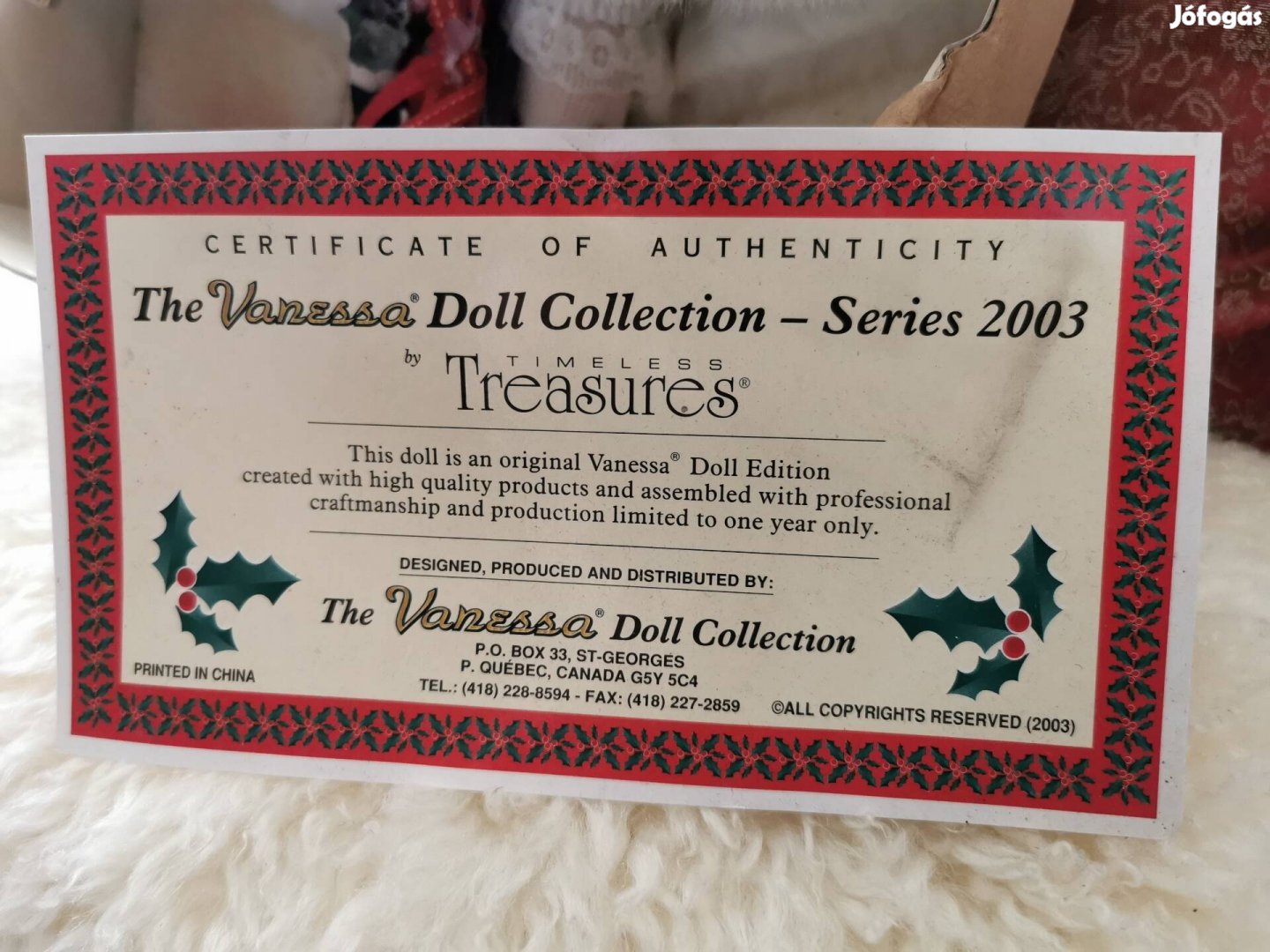 Játékbabák, plüssmackók amerikai