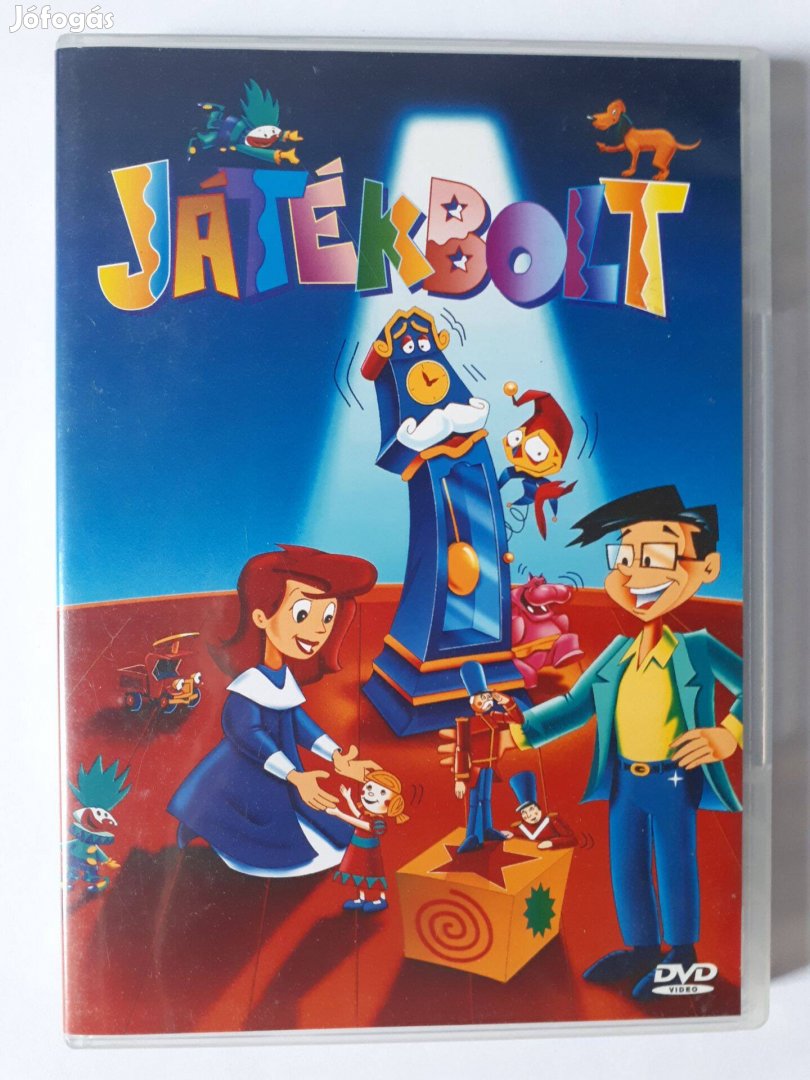 Játékbolt mese DVD (posta 510 Ft)