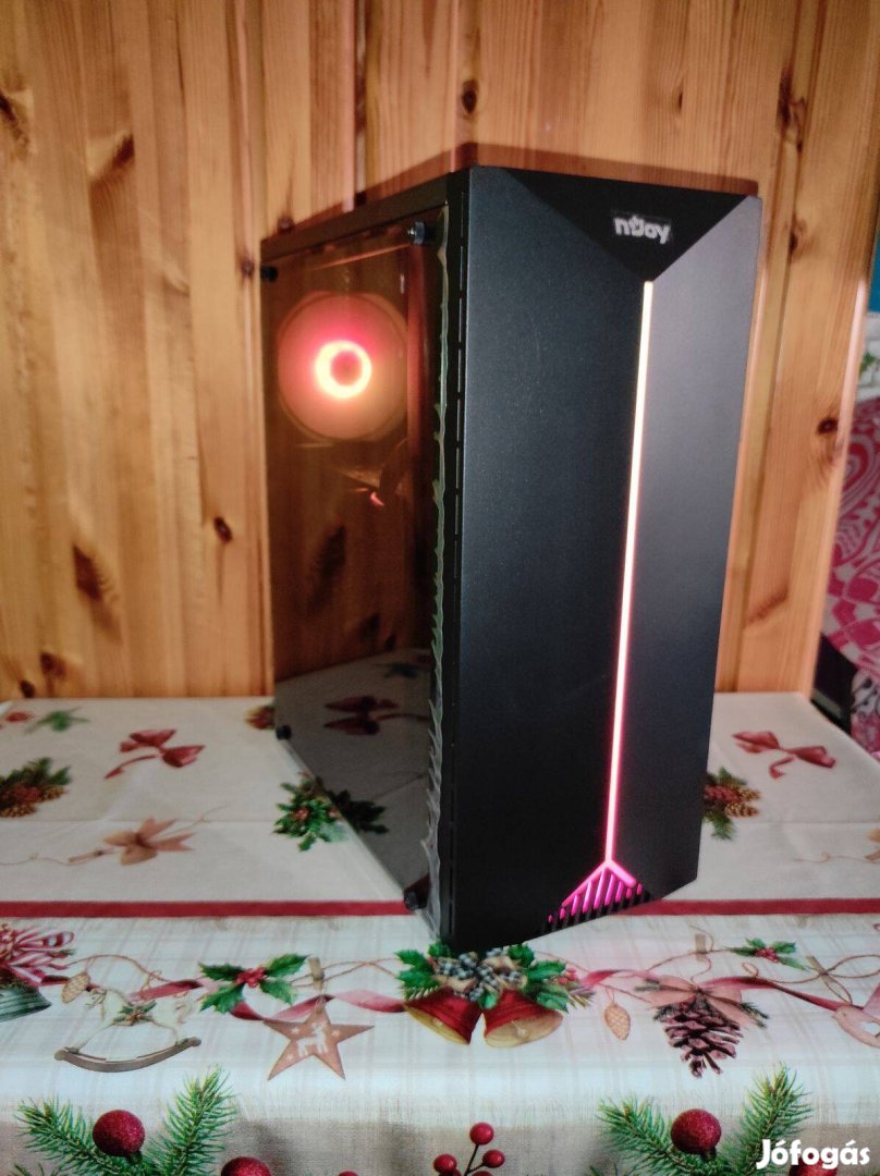 Játékra! Új Rbg Házas Gamer PC Játékra! Garanciával!