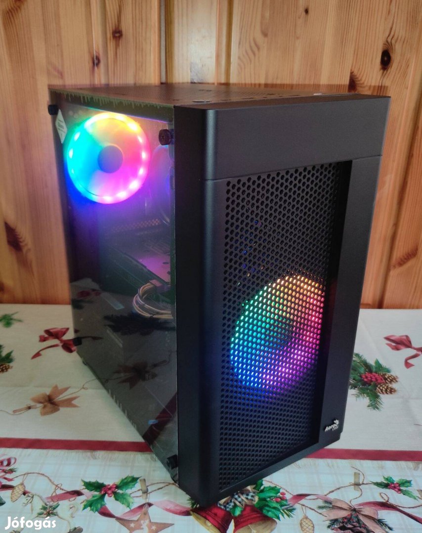 Játékra! Új Rbg Házas Izom processzoros Gamer PC Garanciával!