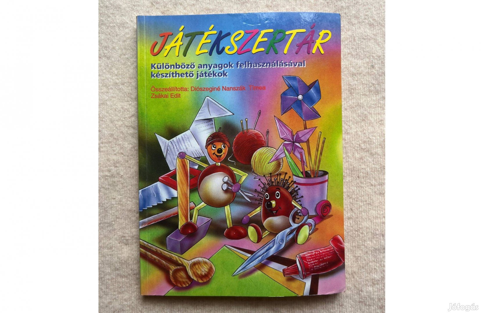 Játékszertár, Különböző anyagok felhasználásával készíthető