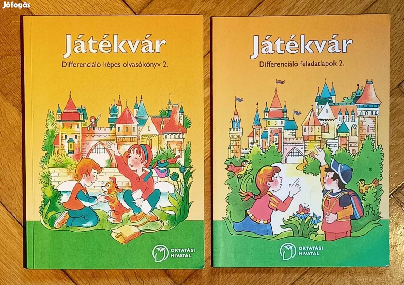 Játékvár differeniciáló képes olvasó könyv és feladatlapok 2. Osztály 