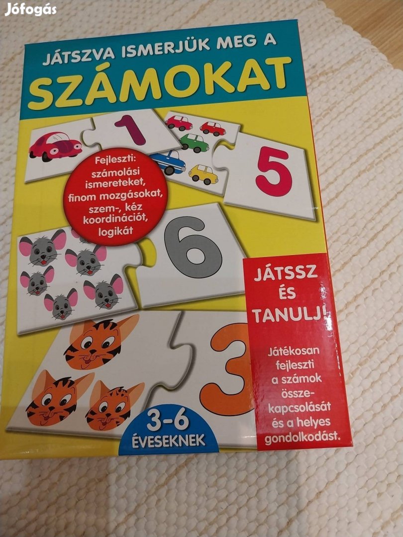 Játszva ismerjük meg a számokat 3-6 éveseknek 