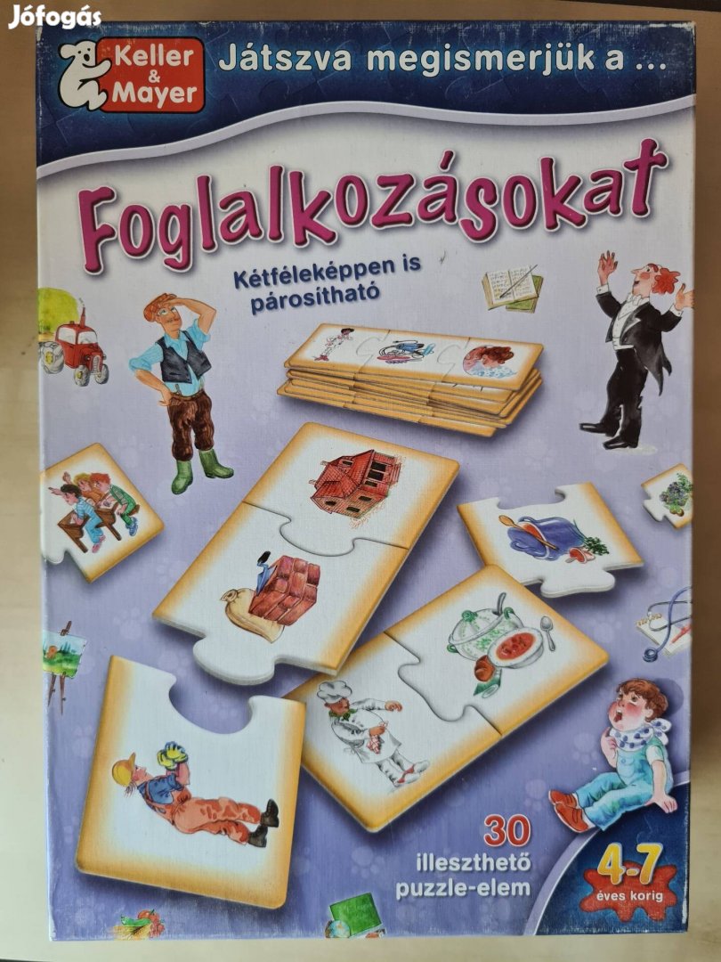 Játszva megismerjük a foglalkozásokat, háziállatokat