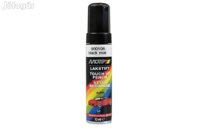 Javító stift Motip matt fekete 12ml