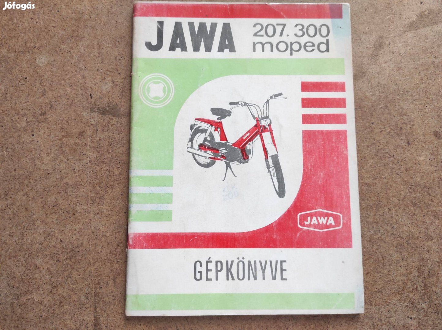 Jawa 207.300 alkatrészkatalógus és kezelési gépkönyv