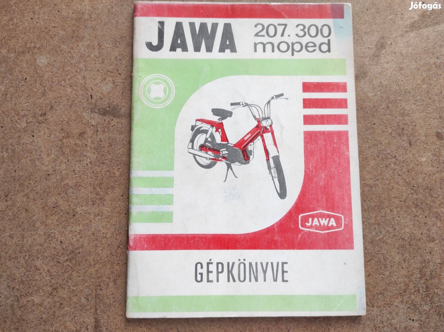 Jawa 207.300 alkatrészkatalógus és kezelési gépkönyv