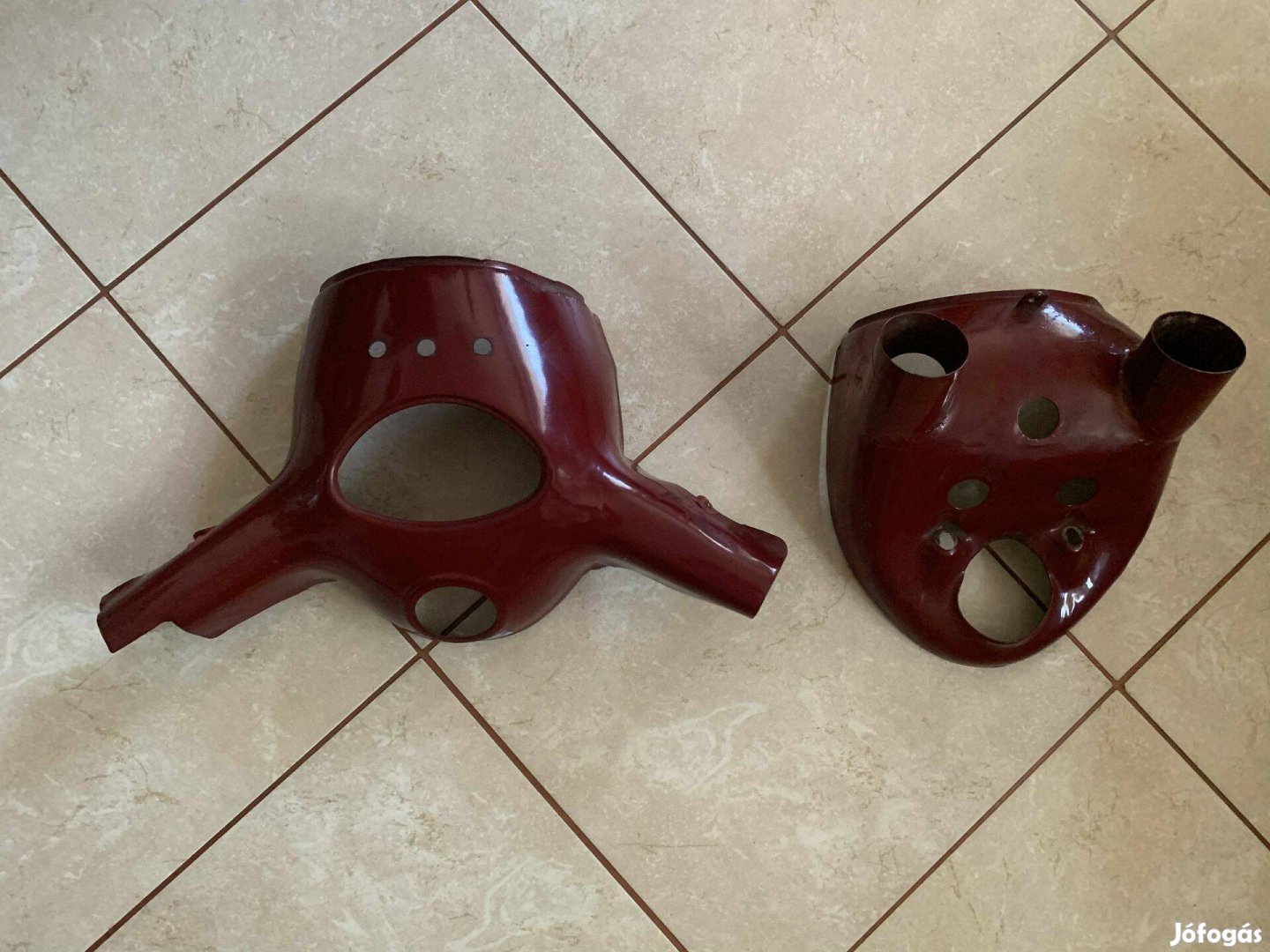 Jawa 250/350 lámpa, kormány burkolat eladó!