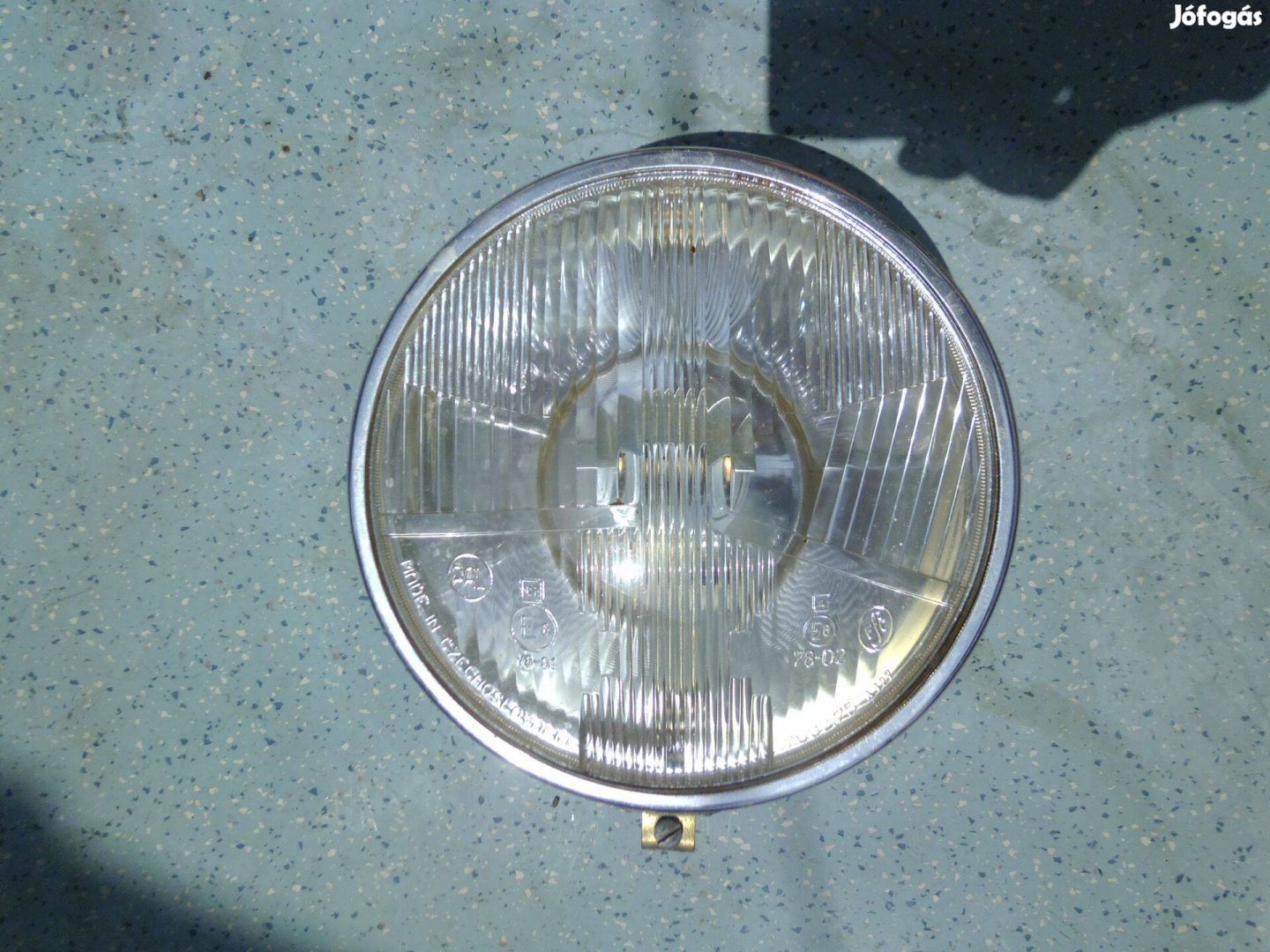 Jawa 350/634 Cz gyári új első fényszóró 638