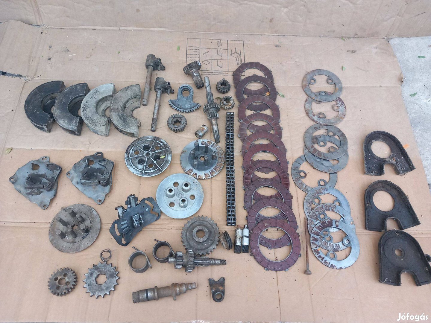 Jawa 350 / 634 motorblokk alkatrész eladó