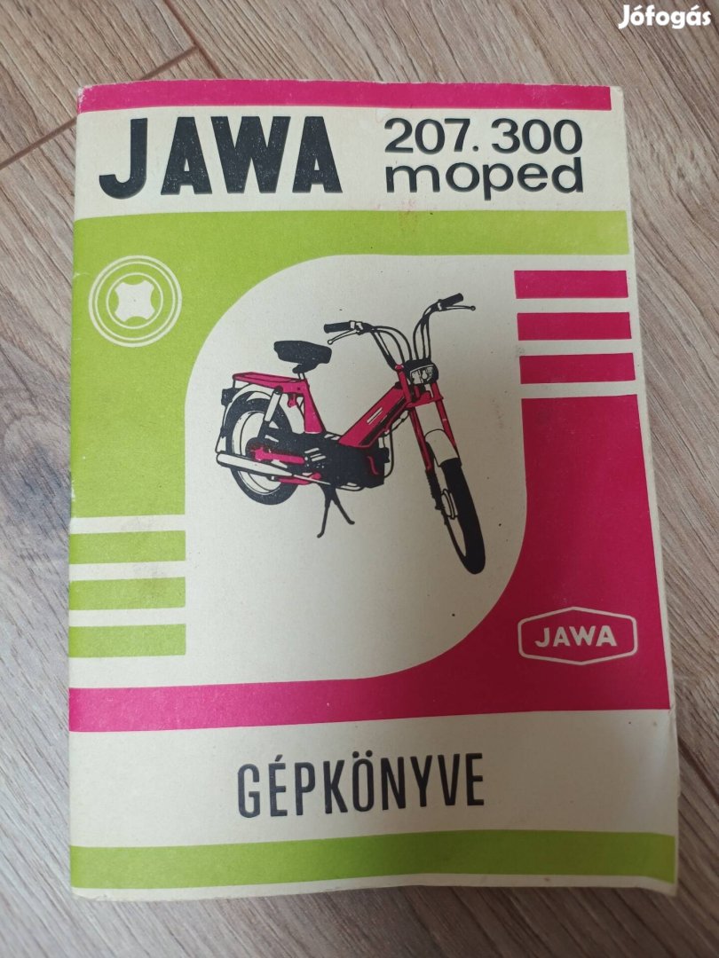 Jawa Babetta gép könyv 