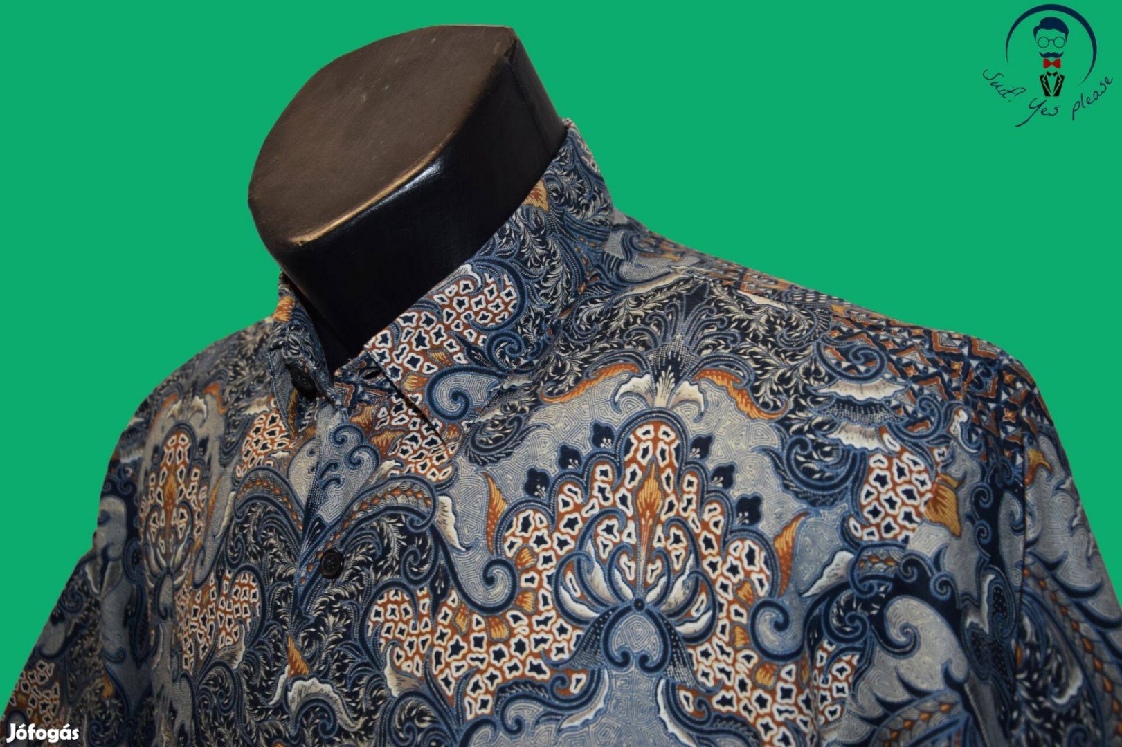 Jawa Batik különleges mintás férfi ing (méret:41-L)