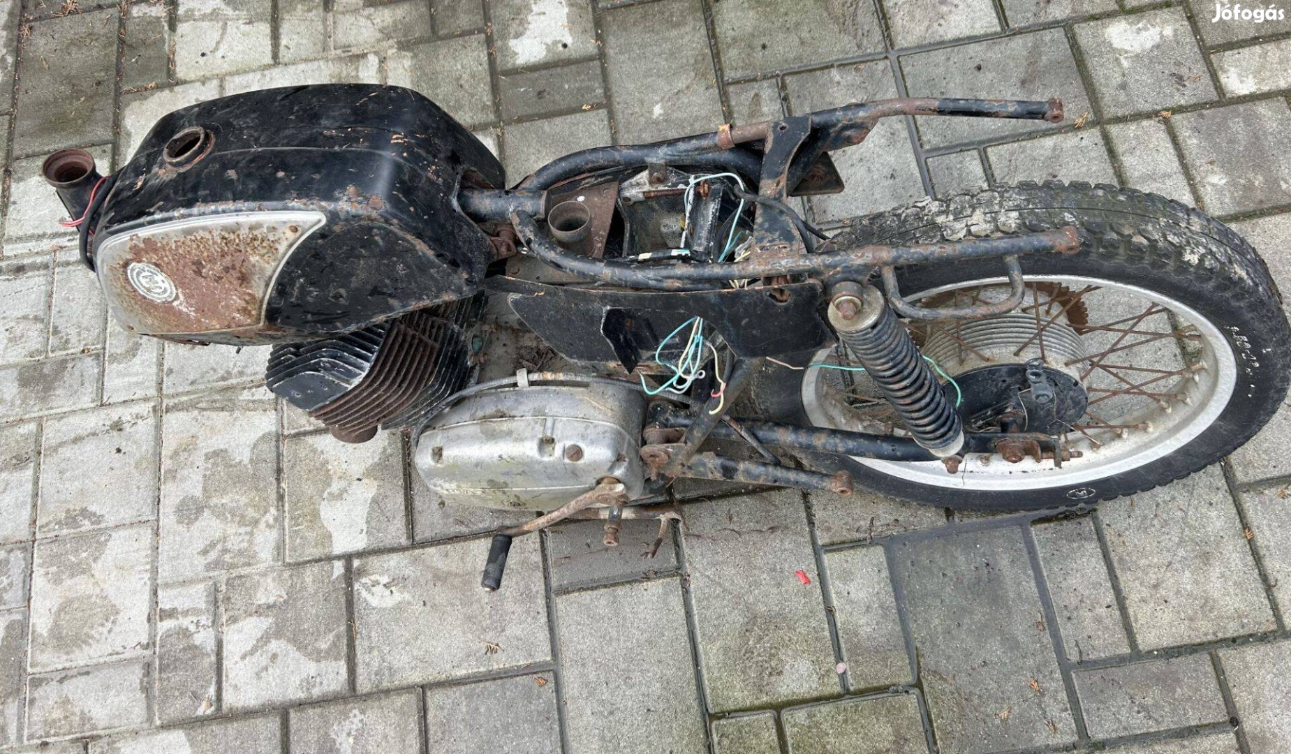 Jawa Cz 350 fellelt váz és blokk 50