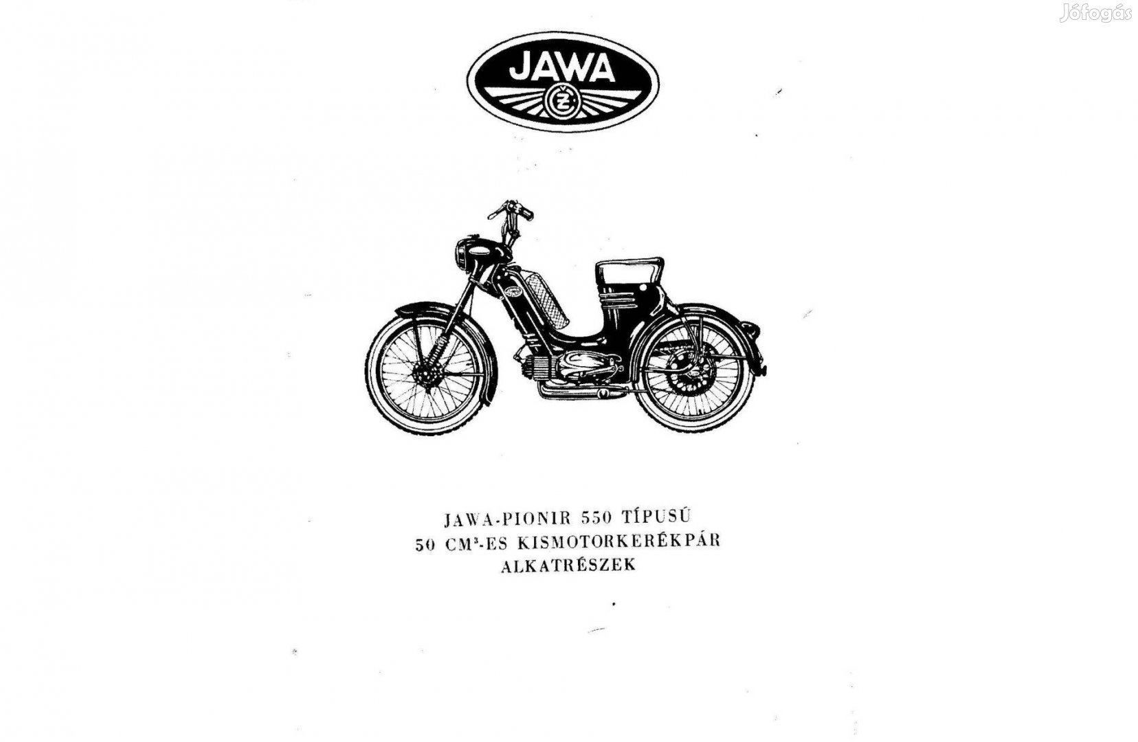 Jawa Pionir 550 alkatrész katalógus ( Magyar )(10.)