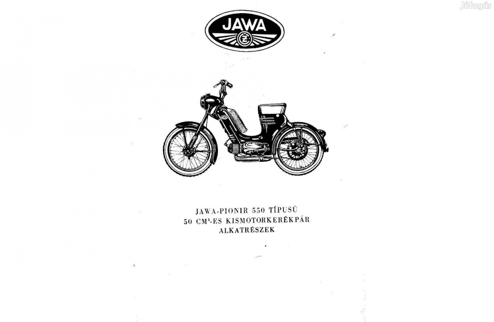 Jawa Pionir 550 alkatrész katalógus ( Magyar )(10.)