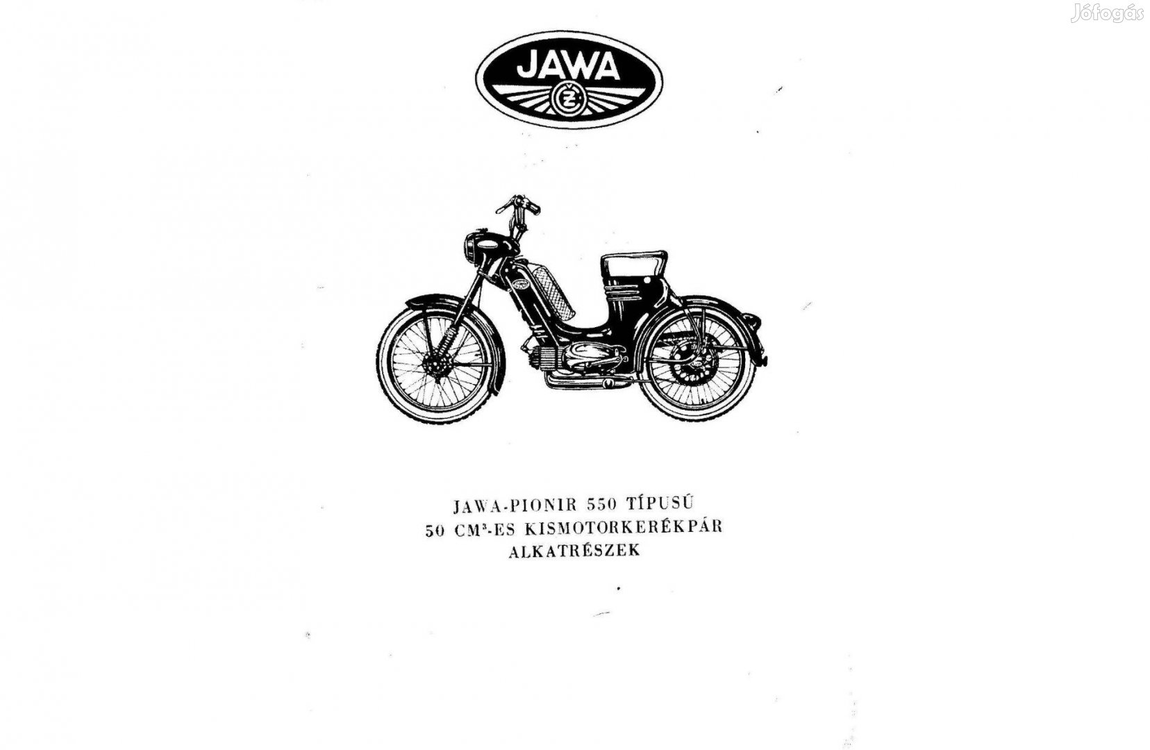 Jawa Pionir 550 alkatrész katalógus ( Magyar )(10.)